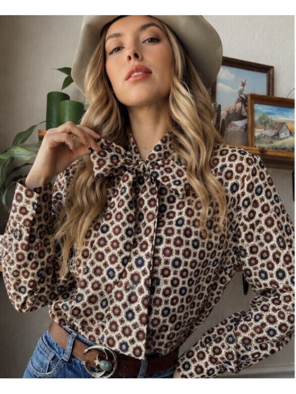 The Downtown Blouse Vintage Sears Look At Picture For Size